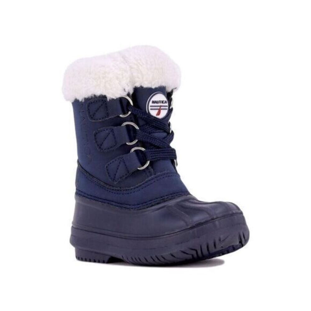 Nautica Kids Boys Girls Boots Toddler Waterproof Rain Snow Size 5 NEW # bag CF